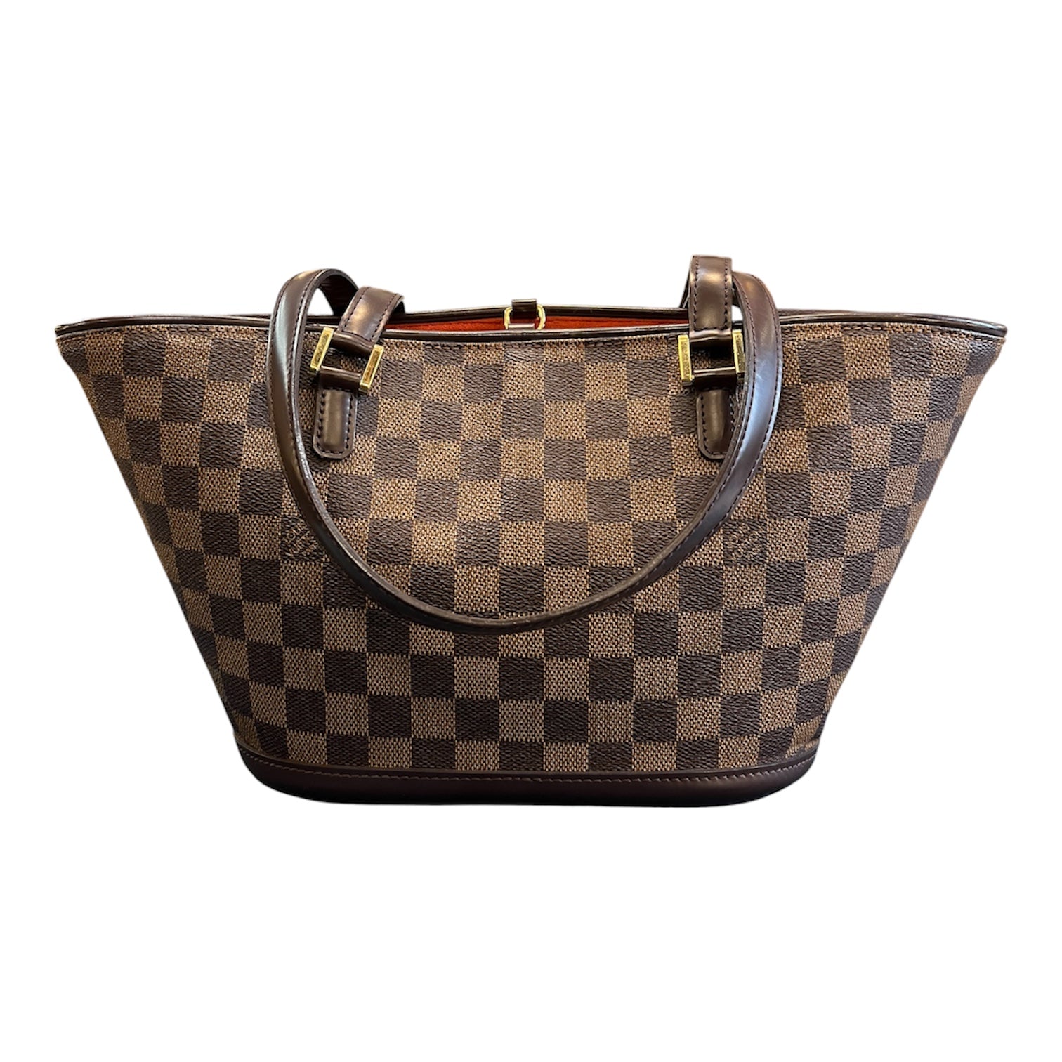 2003 Louis Vuitton Damier Ebene Manosque PM Handbag