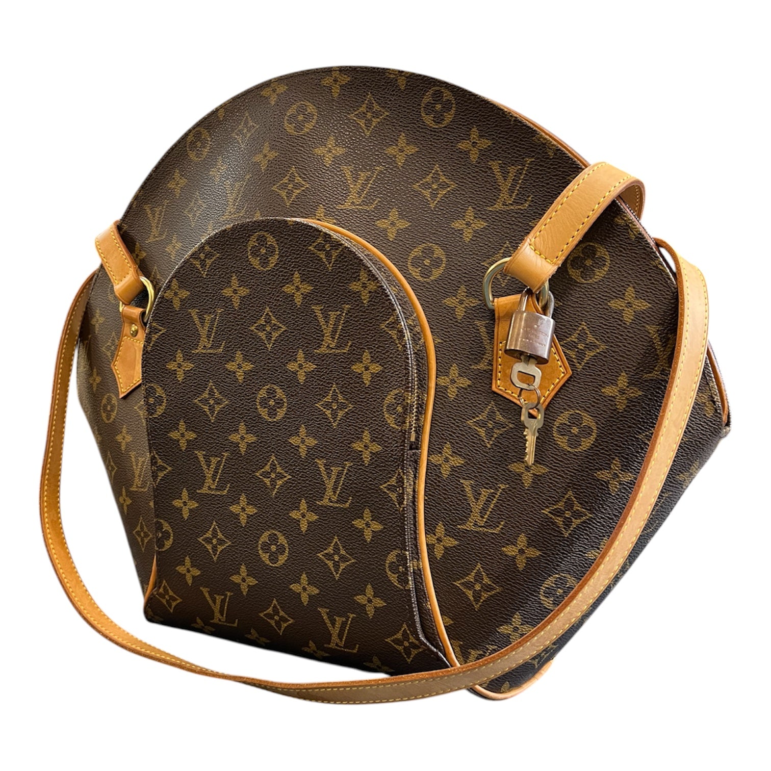 1998 Louis Vuitton Monogram Ellipse MM Handbag
