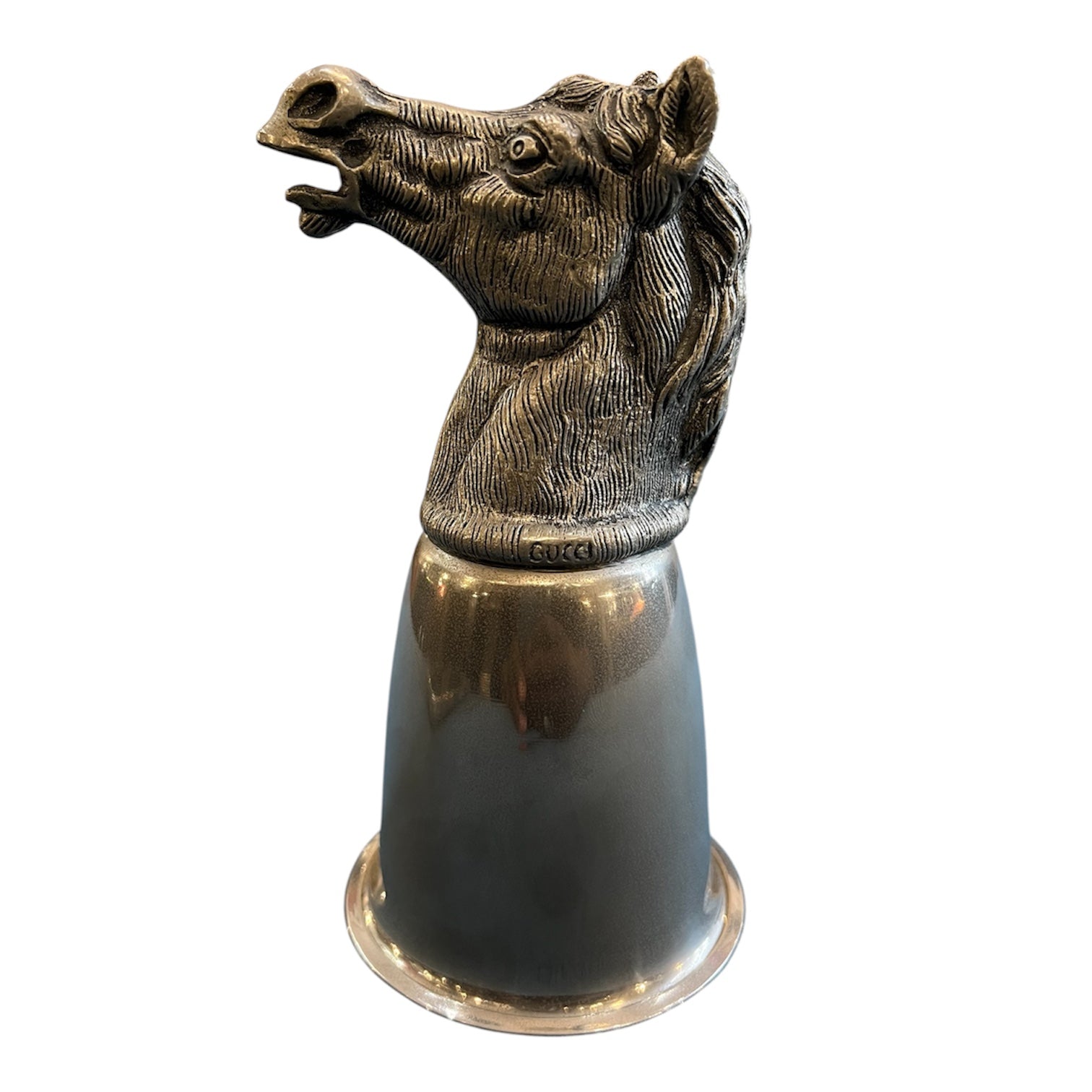 Gucci Silver Horse Head Cup