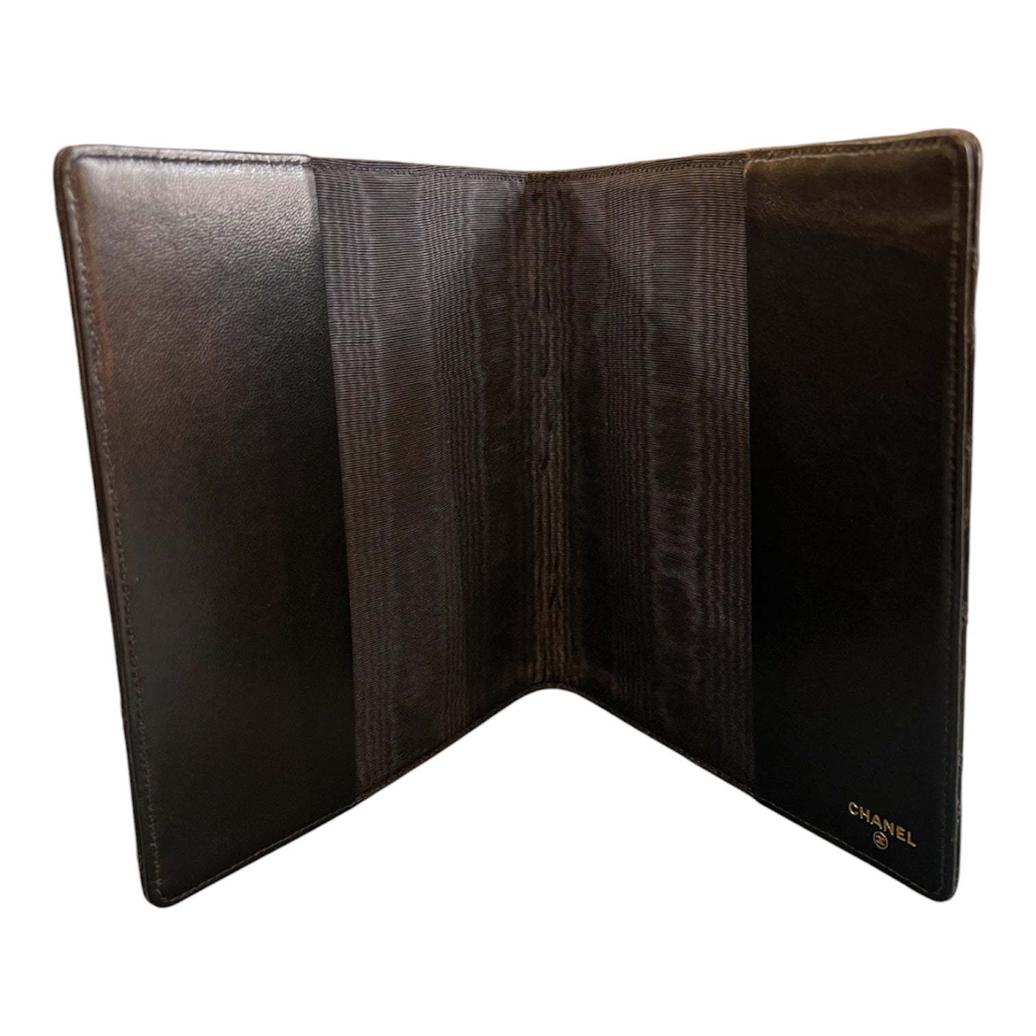 Chanel Notebook, Black Lambskin Leather – Opulence Vintage