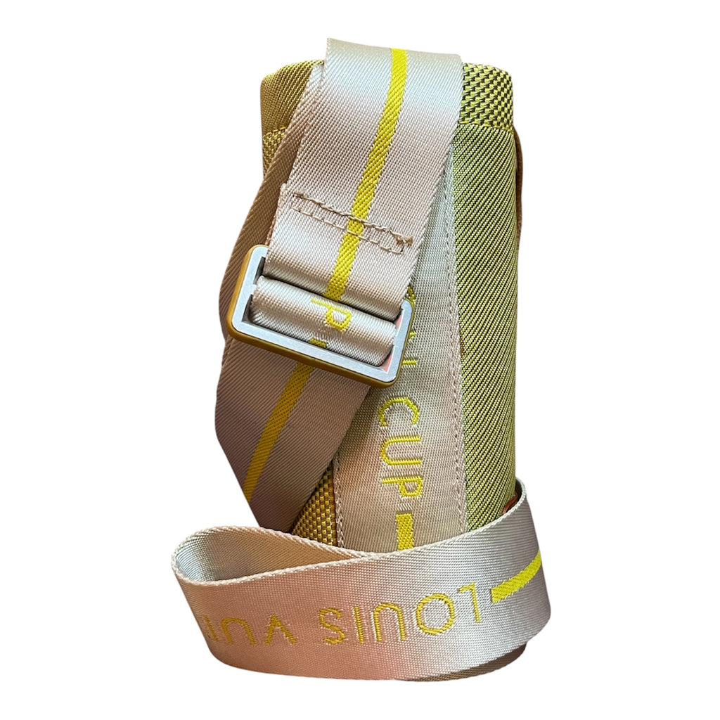Louis Vuitton Bottle Holder in Chick Yellow Fabric