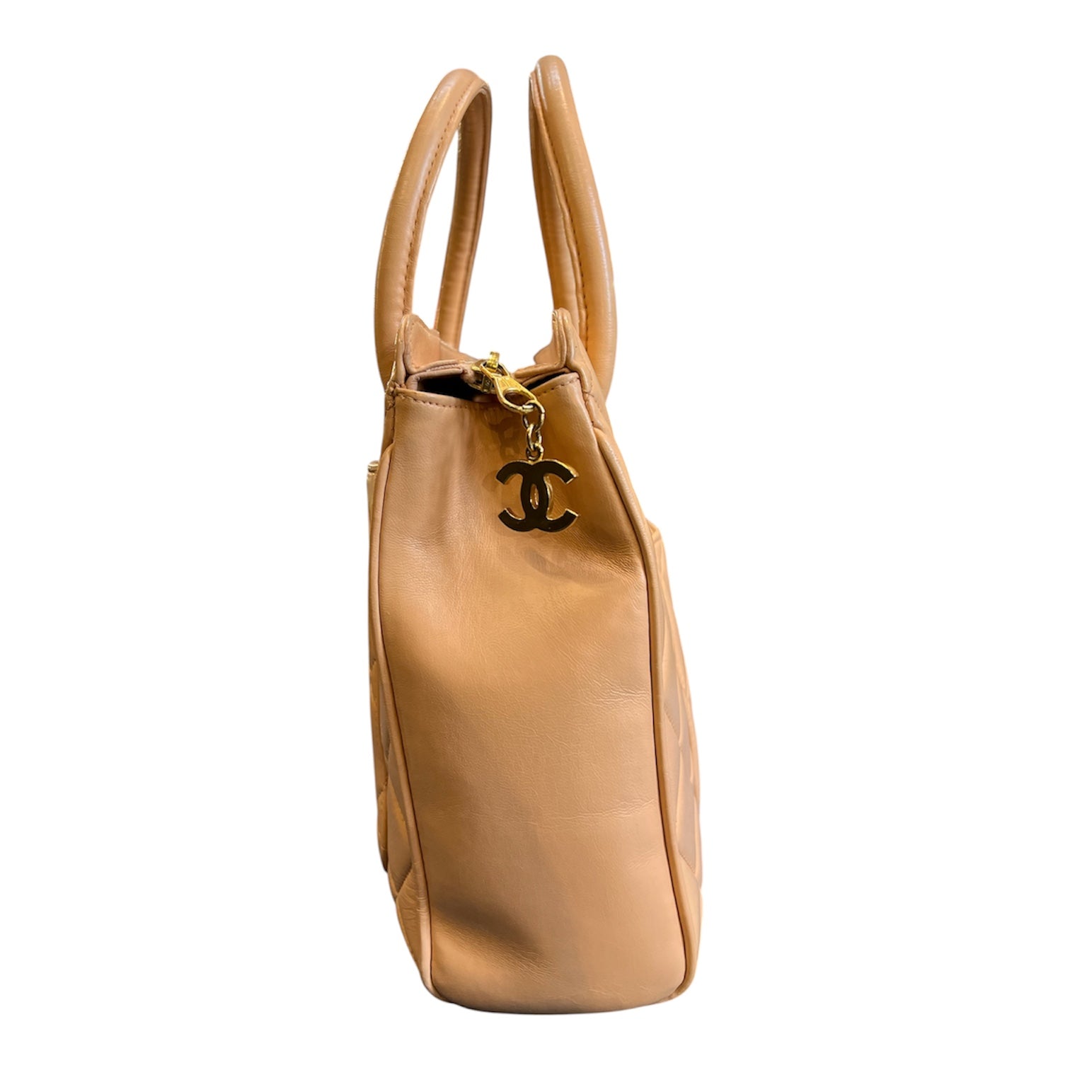 1994 Chanel Quilted Pink Lambskin Handbag