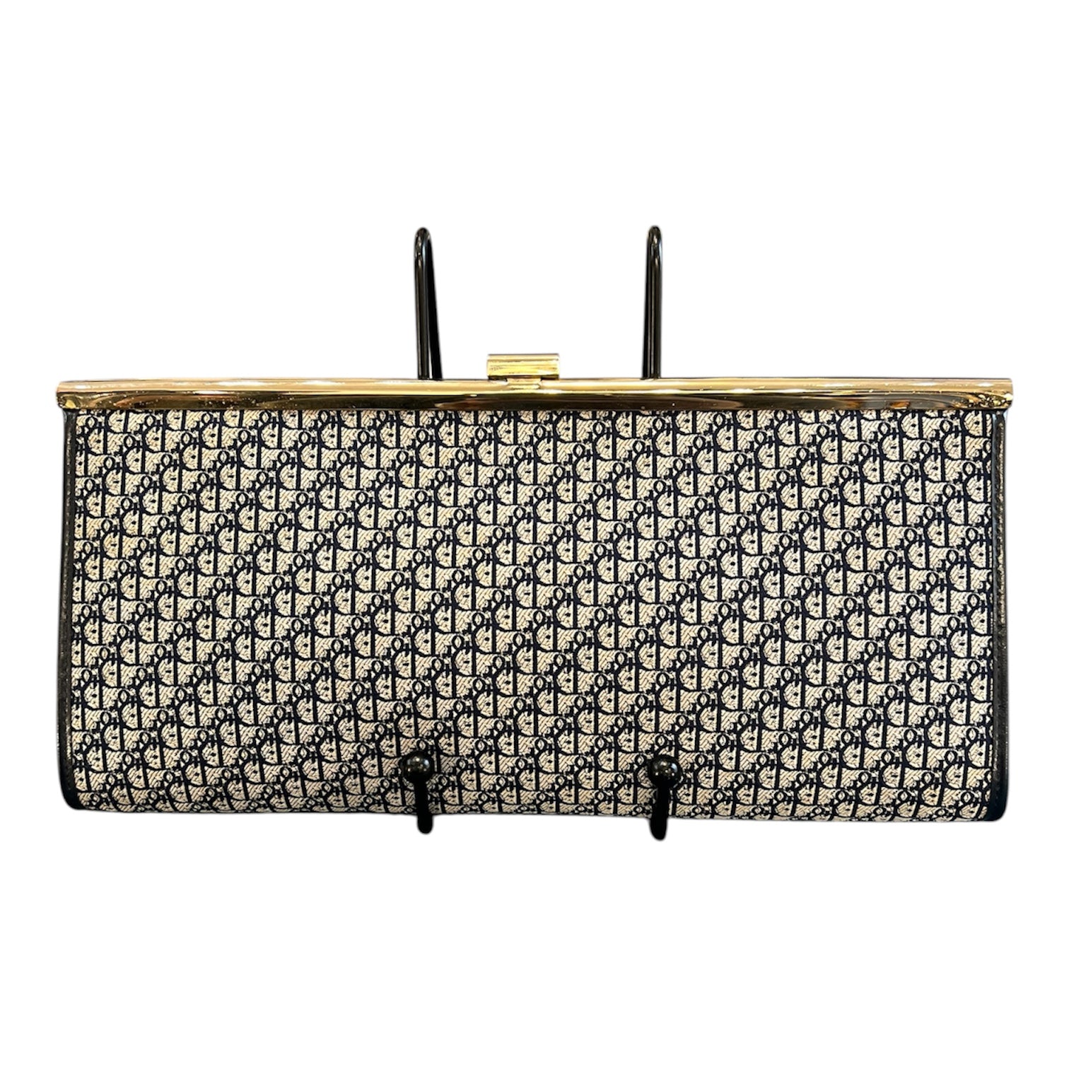 Dior Monogram Diorissimo Trotter Canvas Clutch