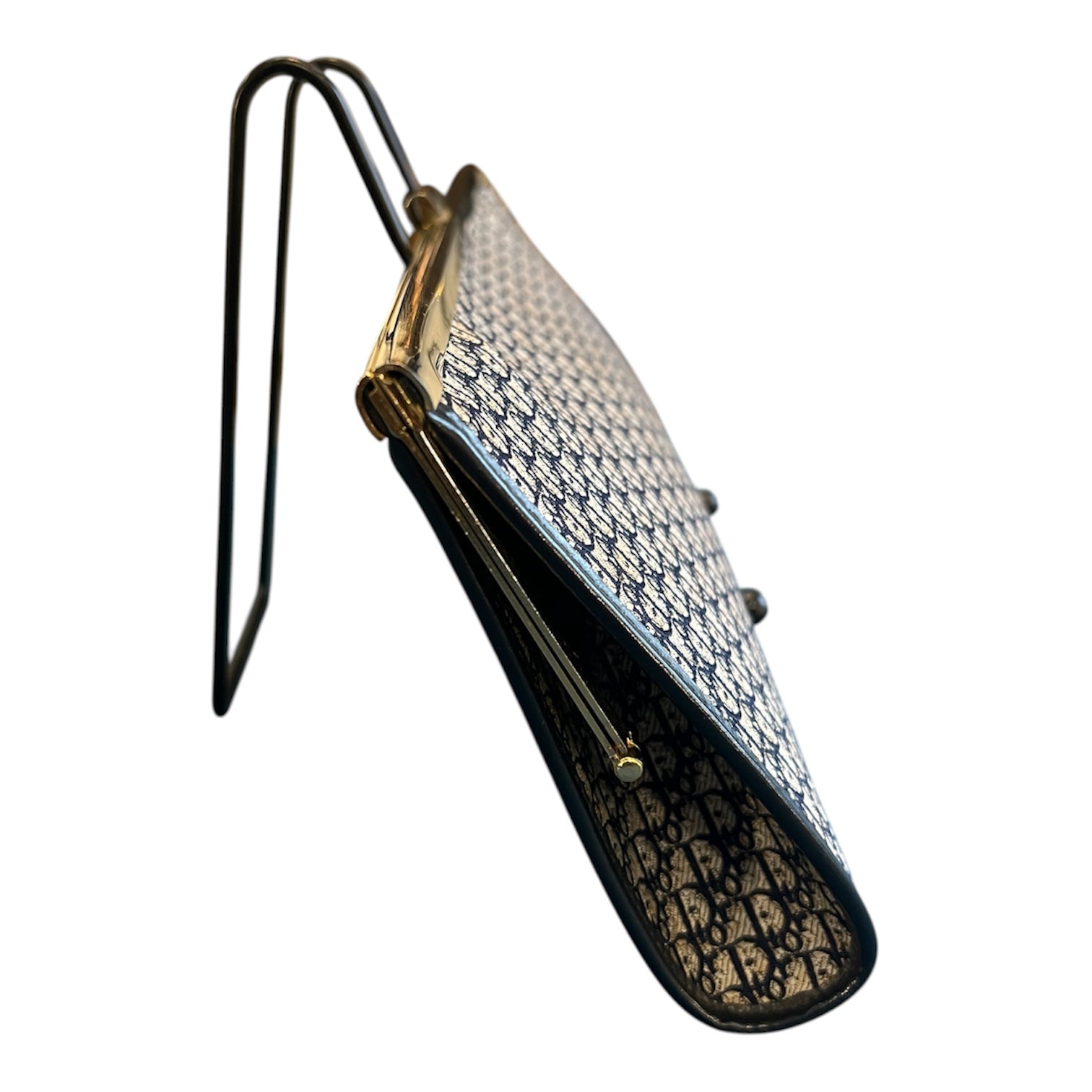 Dior Monogram Diorissimo Trotter Canvas Clutch