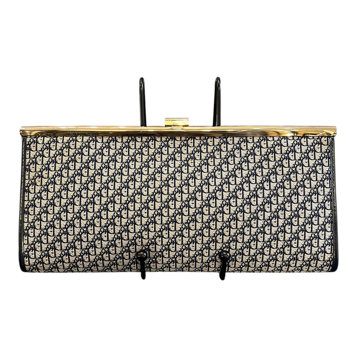 Dior Monogram Diorissimo Trotter Canvas Clutch