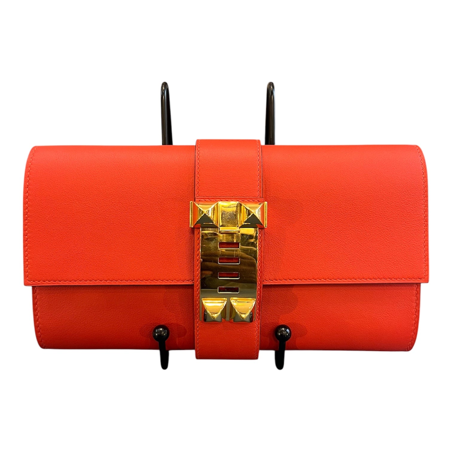 Hermès Tadelakt Medor Clutch 23