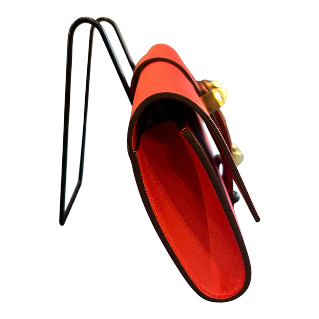 Hermès Tadelakt Medor Clutch 23