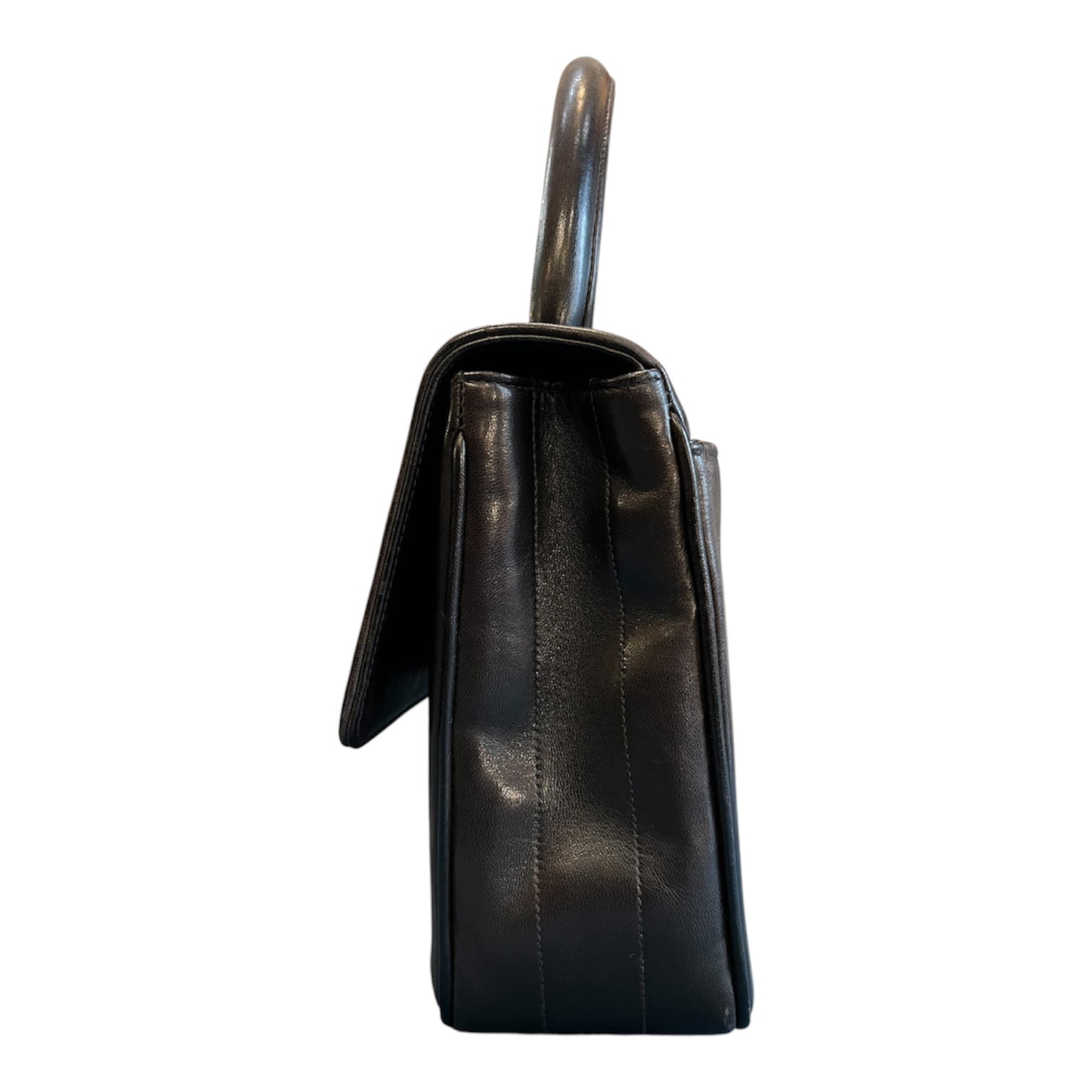 1994 Chanel ‘Mademoiselle Kelly’ lambskin handbag with handles