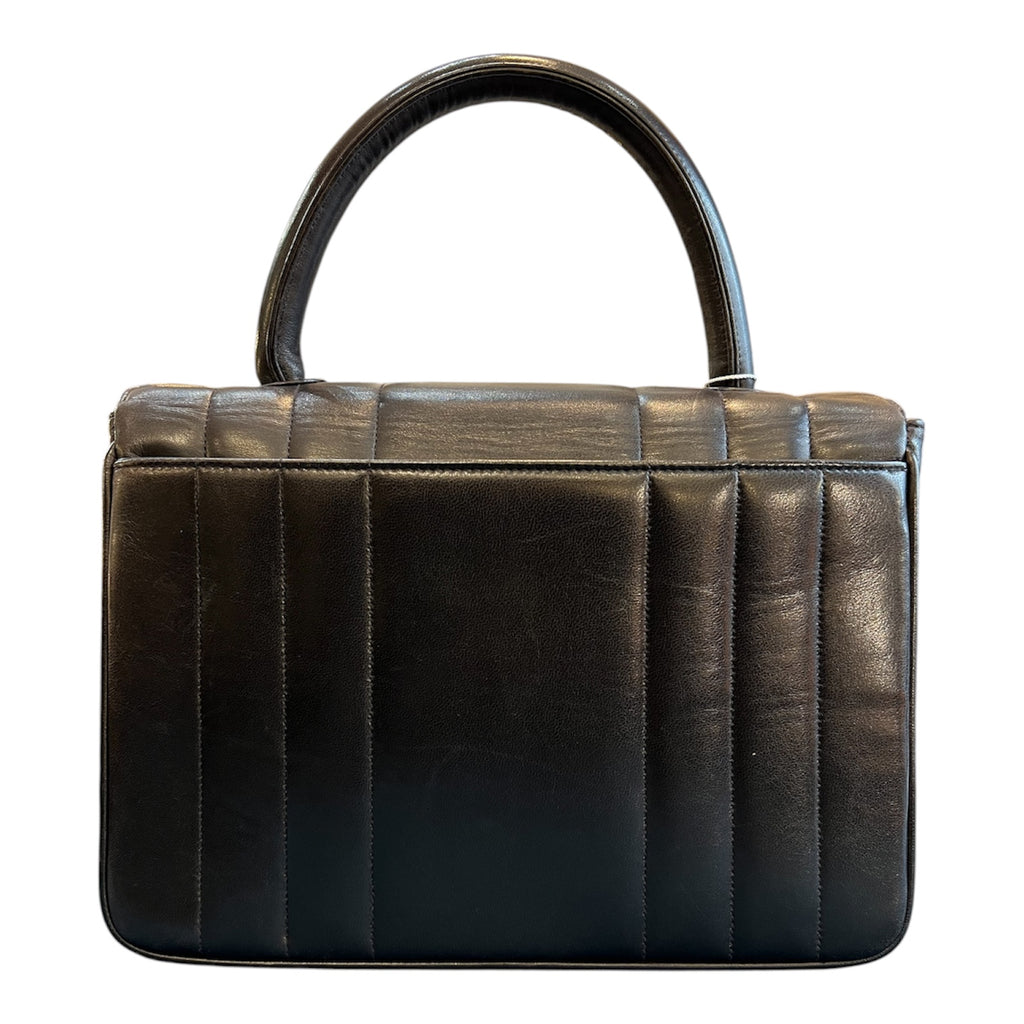 1994 Chanel ‘Mademoiselle Kelly’ lambskin handbag with handles