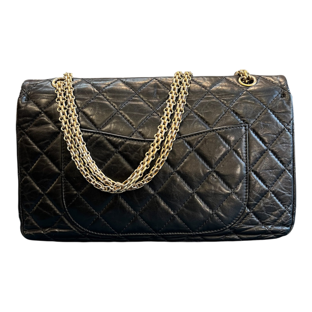 2011 Chanel Quilted Aged Calfskin Reissue 2.55 Double Flap 227