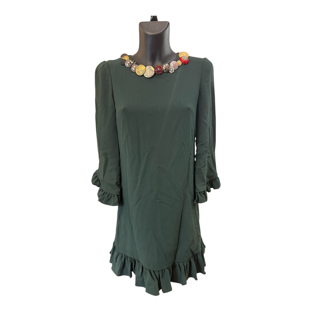 Dolce & Gabbana Green Short Dress