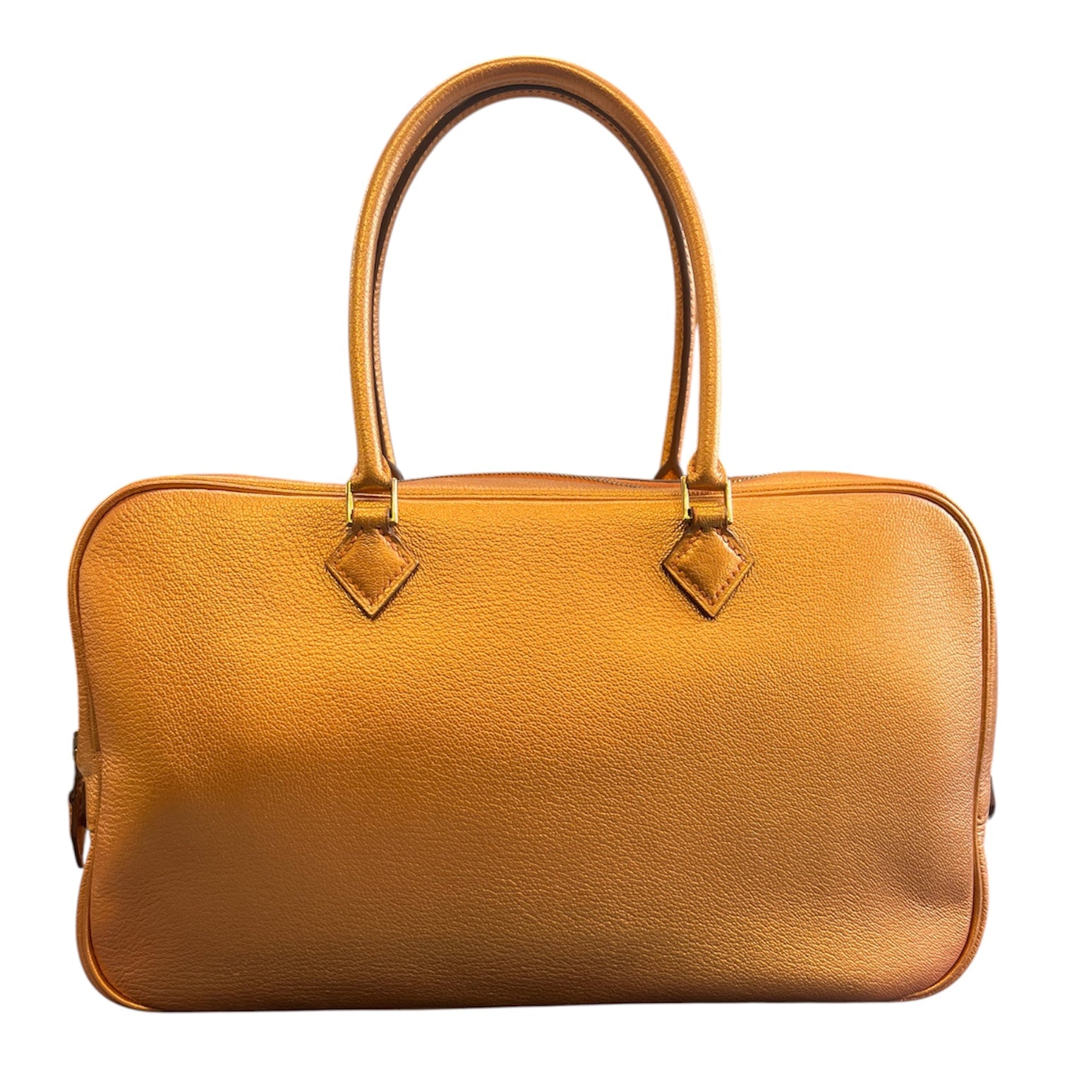 Hermès Metallic Gold Plume Elan 28 Handbag