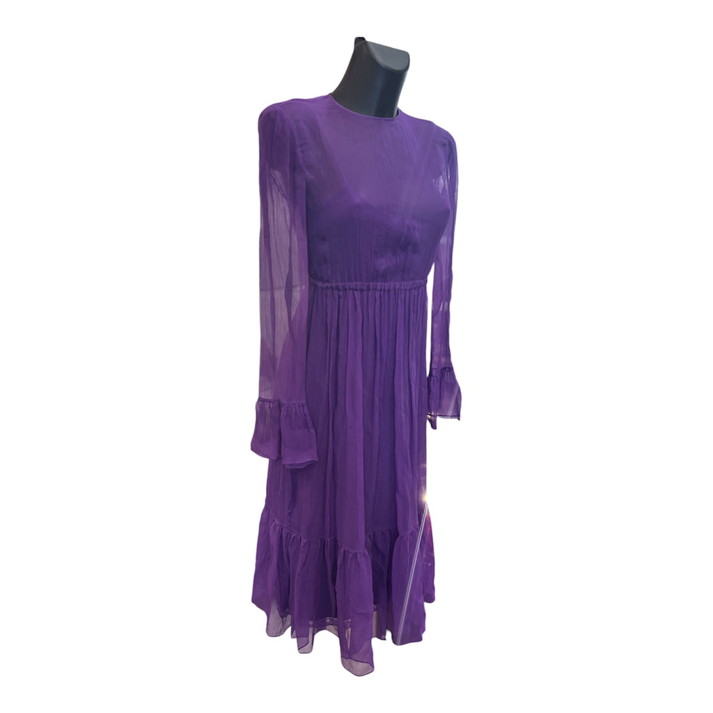 Gucci Flowing Purple Dress