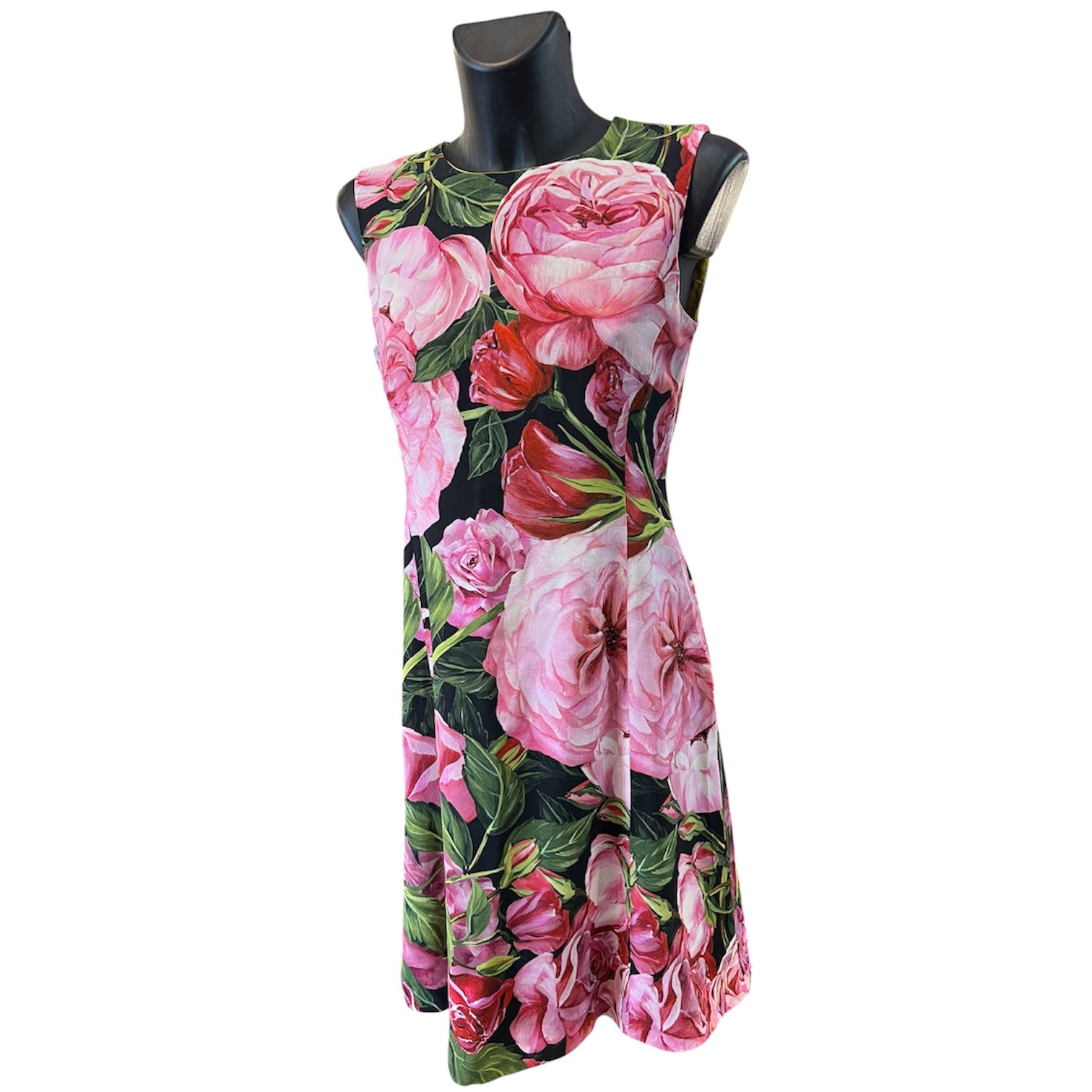 Dolce&Gabbana Short Dress with Floral Print