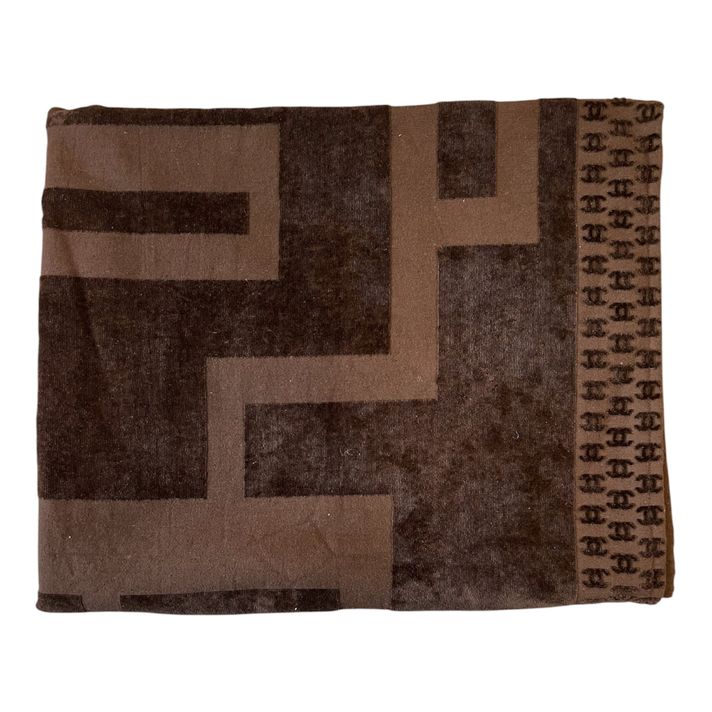Chanel Noire Cotton Beach Towel