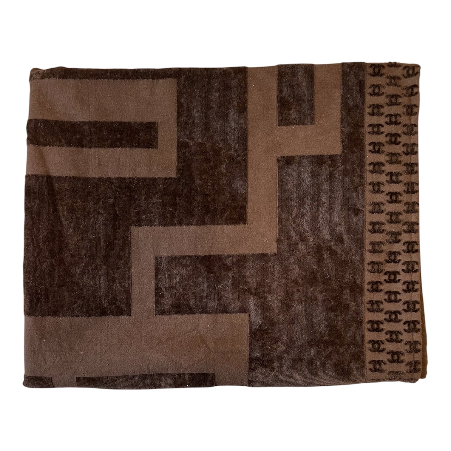 Chanel Noire Cotton Beach Towel