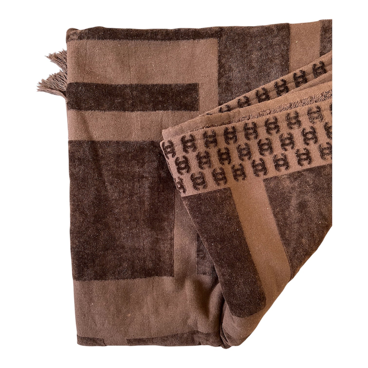 Chanel Noire Cotton Beach Towel