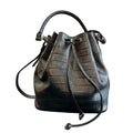 Saint Laurent Crocodile-Embossed Calfskin Emmanuelle Bucket Bag
