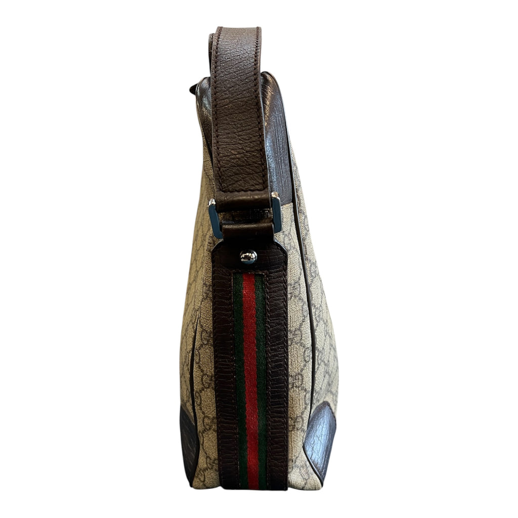 Gucci GG Supreme Web Crossbody Handbag