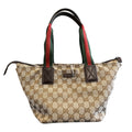 Gucci GG Canvas Web Tote Handbag