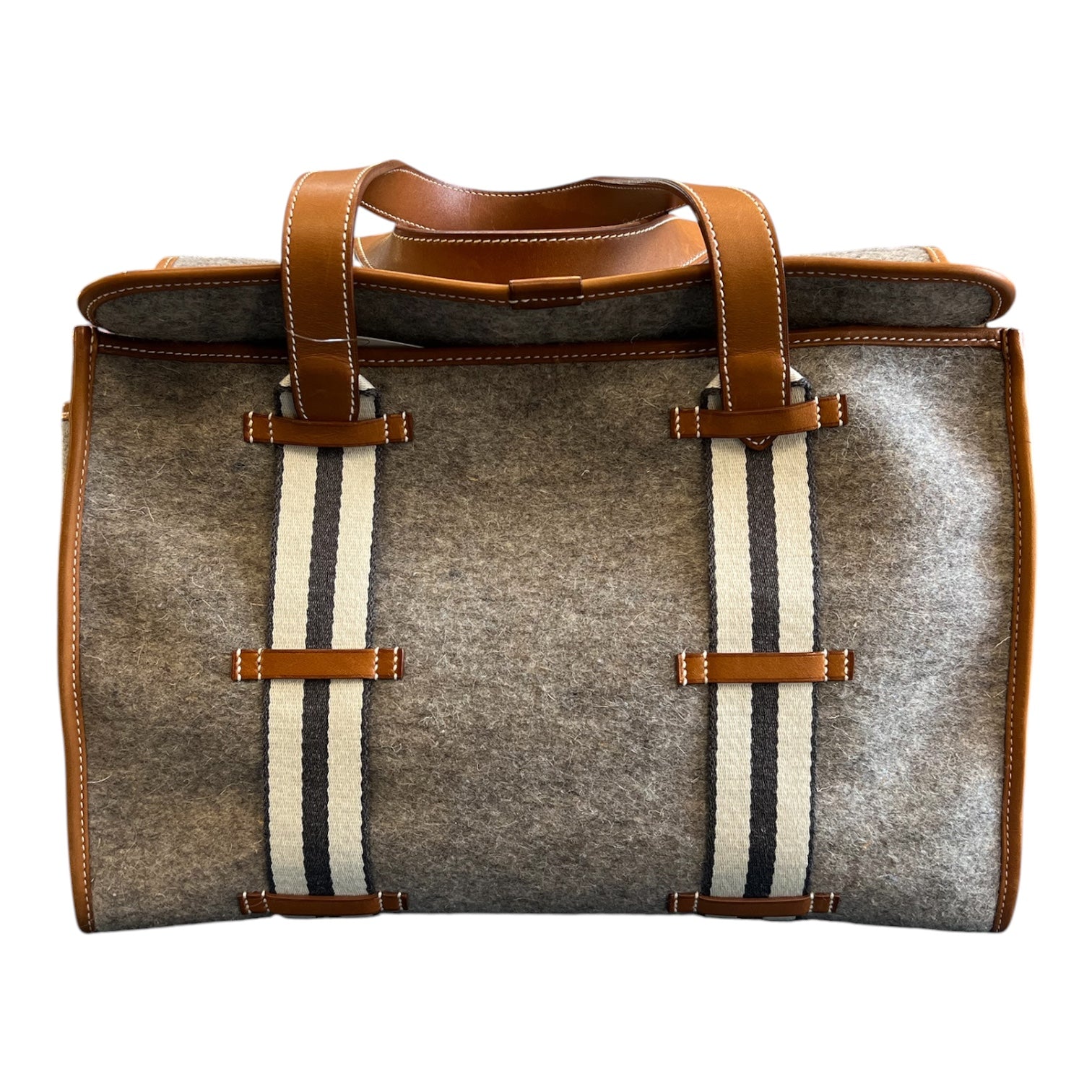 Hermes Felt Camail Tote