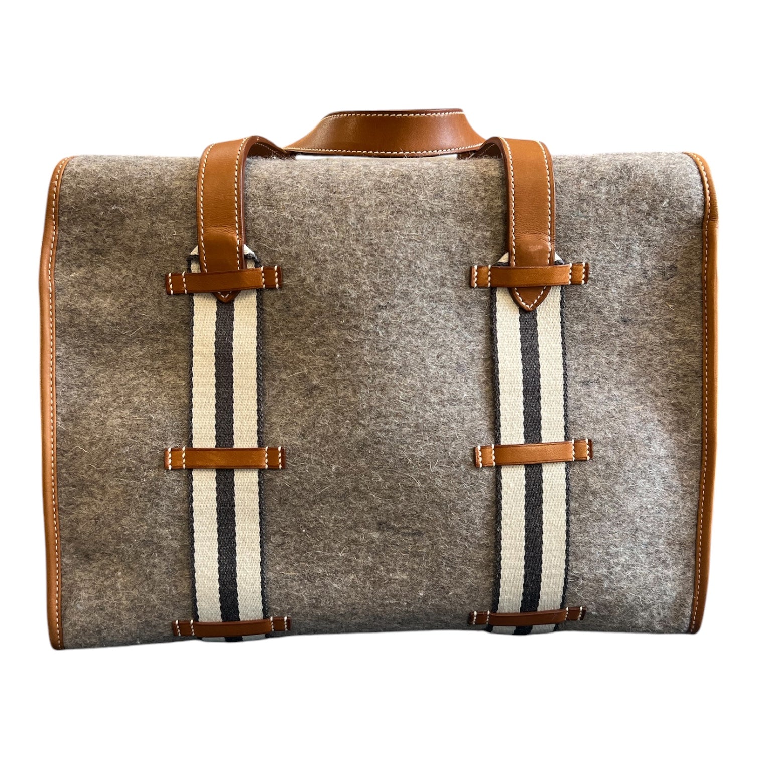 Hermes Felt Camail Tote