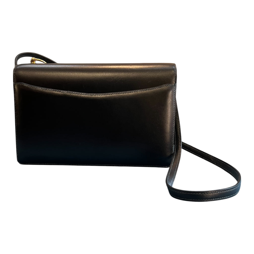 Hermes Box Calf Medor Crossbody Bag