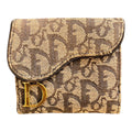 Dior Blue Denim Monogram Wallet