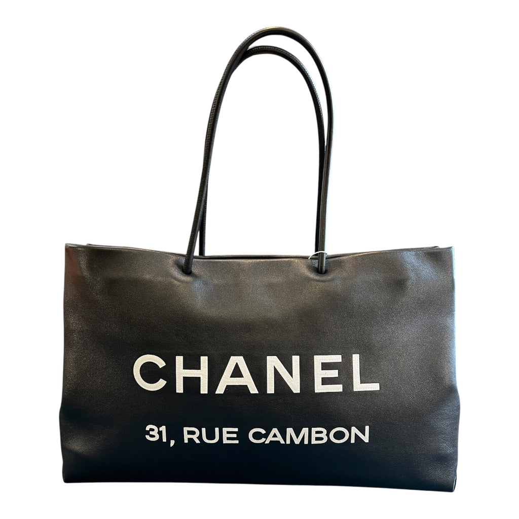2008 Chanel Large Calfskin Essential 31 Rue Cambon Shopping Tote