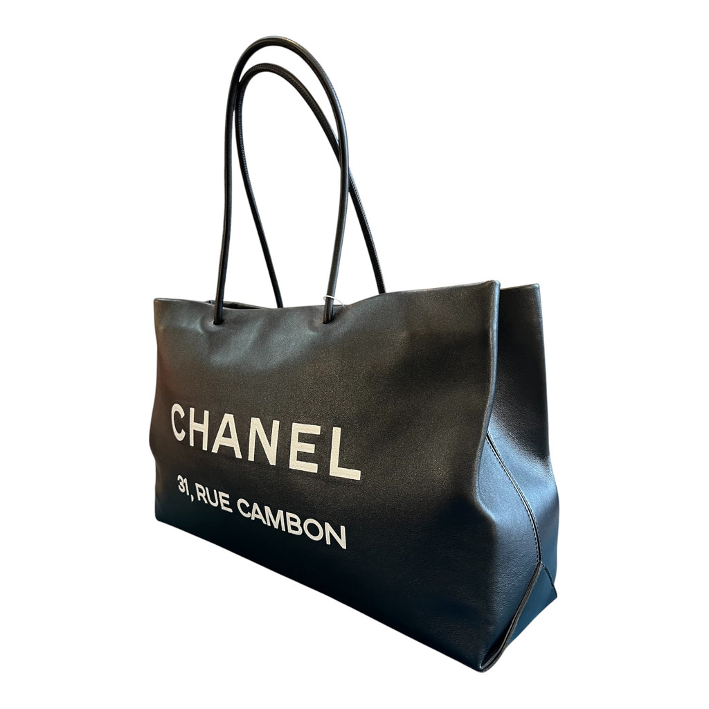 2008 Chanel Large Calfskin Essential 31 Rue Cambon Shopping Tote