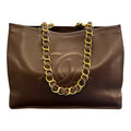 1994 Chanel CC Lambskin Chain Tote