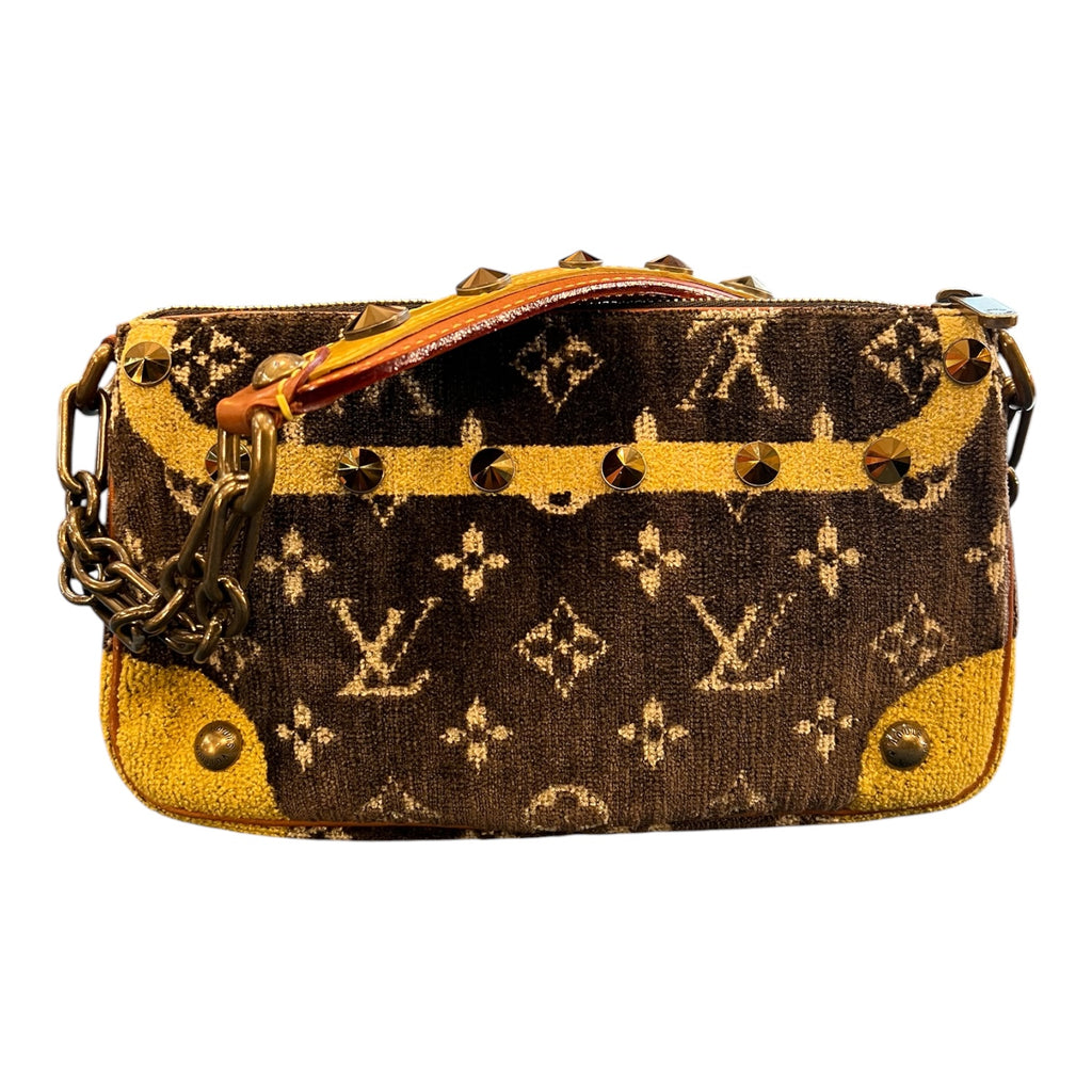 2004 Louis Vuitton Monogram Trompe L'oeil Clutch Bag Accessories