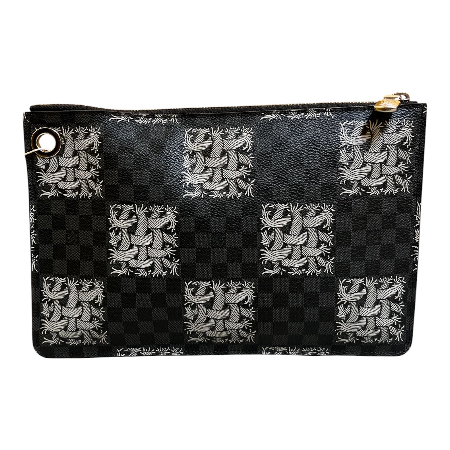 2015 Louis Vuitton Christopher Nemeth Damier Graphite Jour PM Clutch