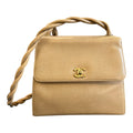 1997 Chanel CC Caviar Twisted Strap Shoulder Bag