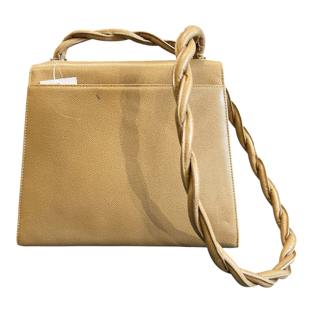 1997 Chanel CC Caviar Twisted Strap Shoulder Bag