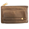 Fendi Black Grained Leather Clutch
