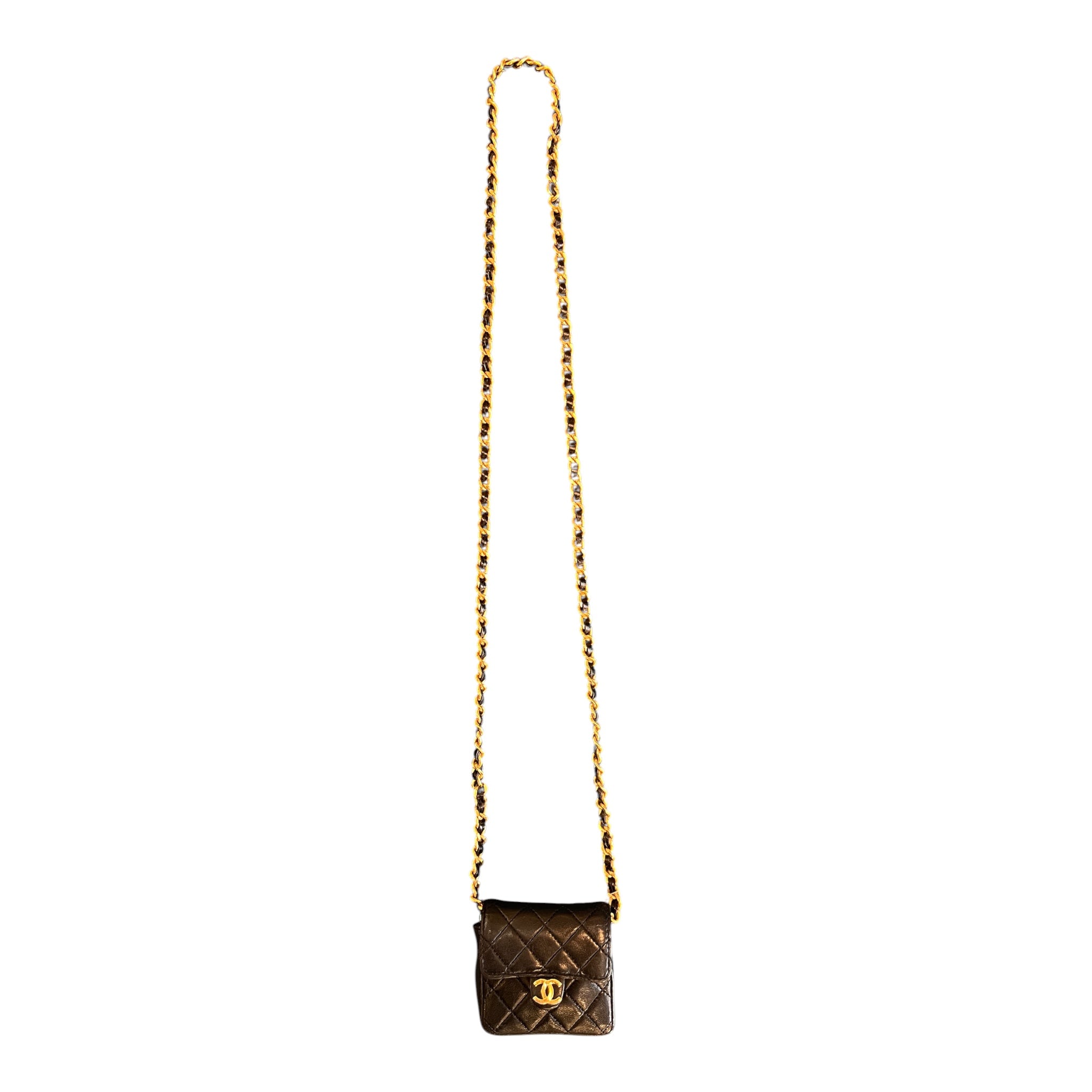 1989 Chanel Micro Quilted Lambskin Single Flap