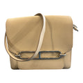 Hermès Beige Caviar Leather Shoulder Bag