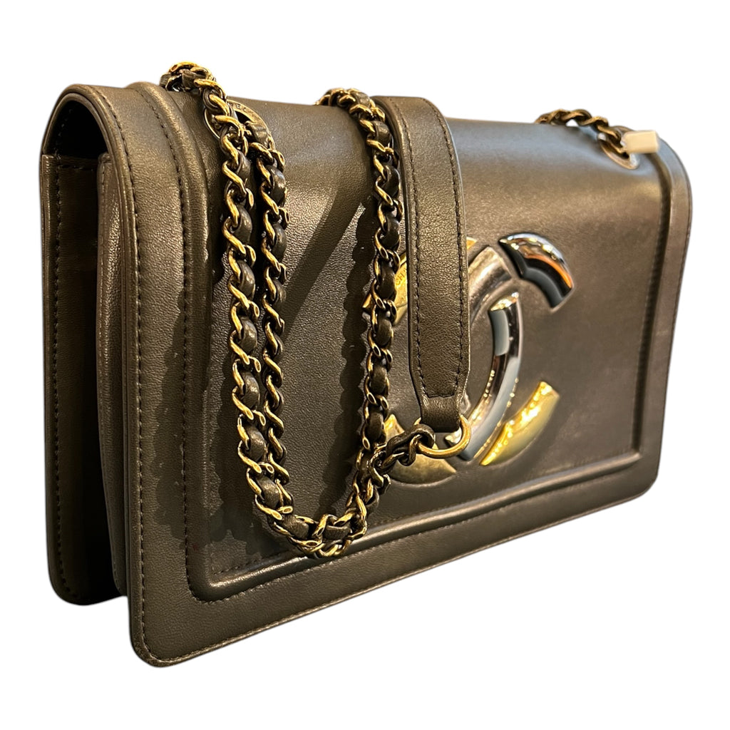 2017 Chanel Lambskin CC Antico Flap Handbag