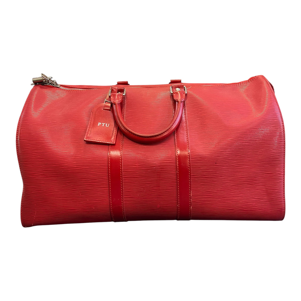 2006 Louis Vuitton Travel Bag, Red Epi Leather