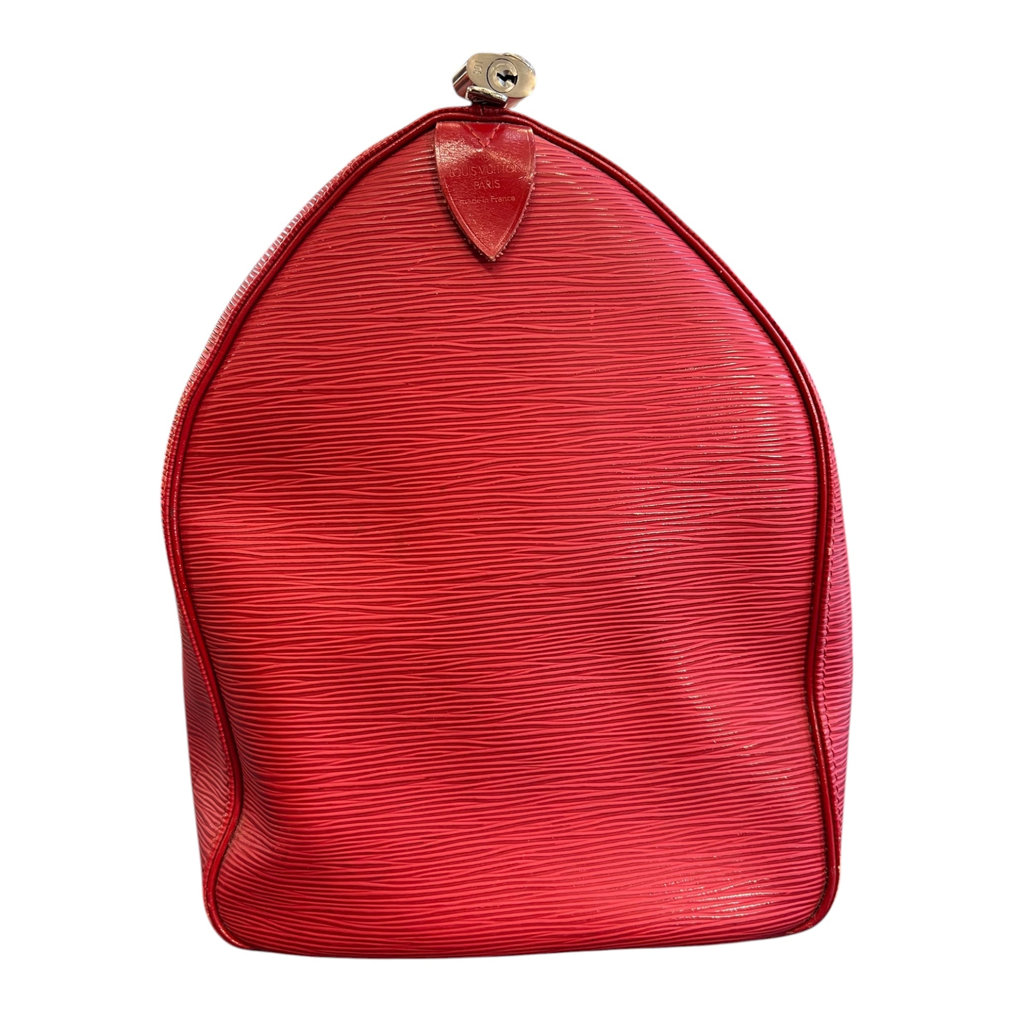 2006 Louis Vuitton Travel Bag, Red Epi Leather