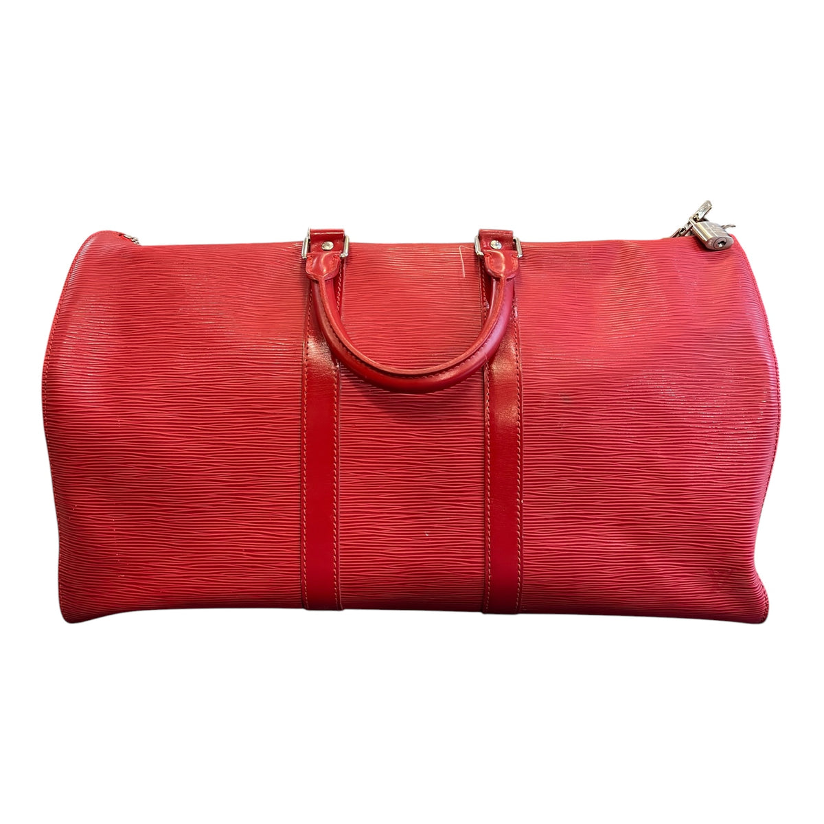 2006 Louis Vuitton Travel Bag, Red Epi Leather