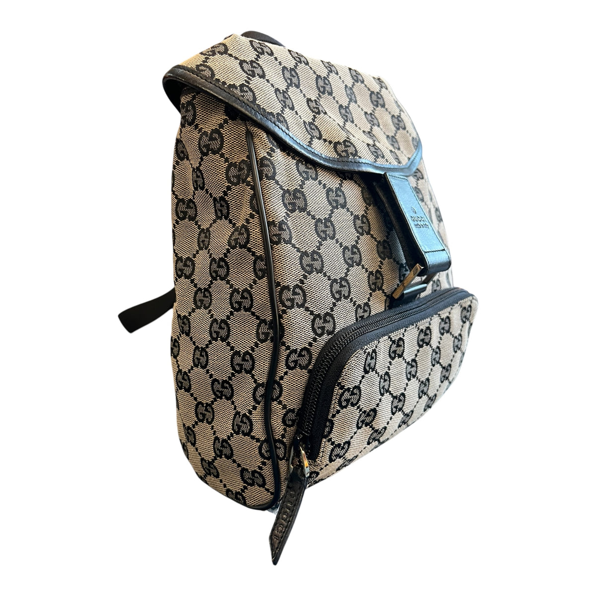 Gucci Monogram Canvas Backpack