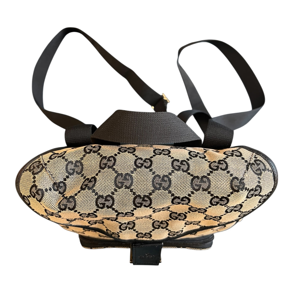 Gucci Monogram Canvas Backpack