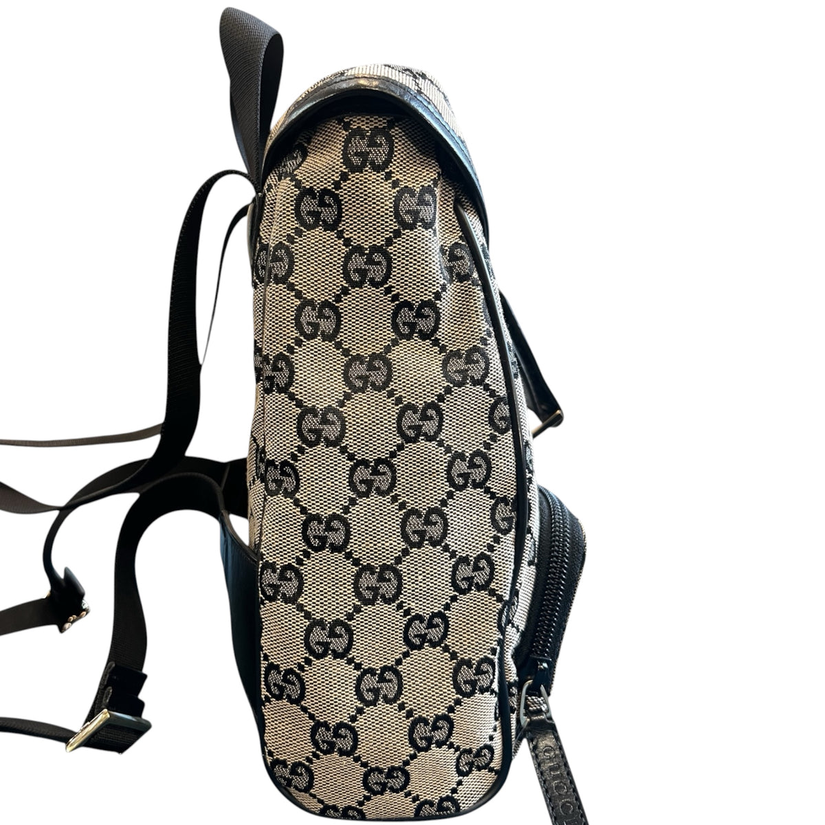 Gucci Monogram Canvas Backpack