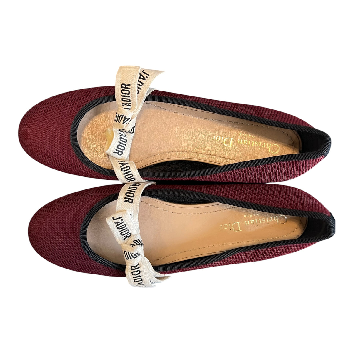 Dior Burgundy Sandals