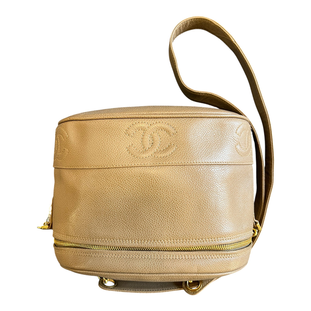 1996 Chanel Triple CC Caviar Crossbody Bag