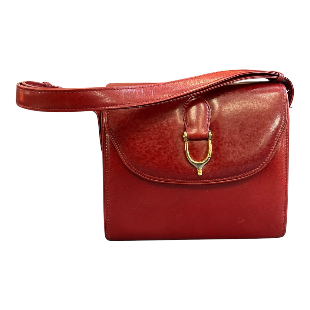 Gucci Calfskin Stirrup Shoulder Bag