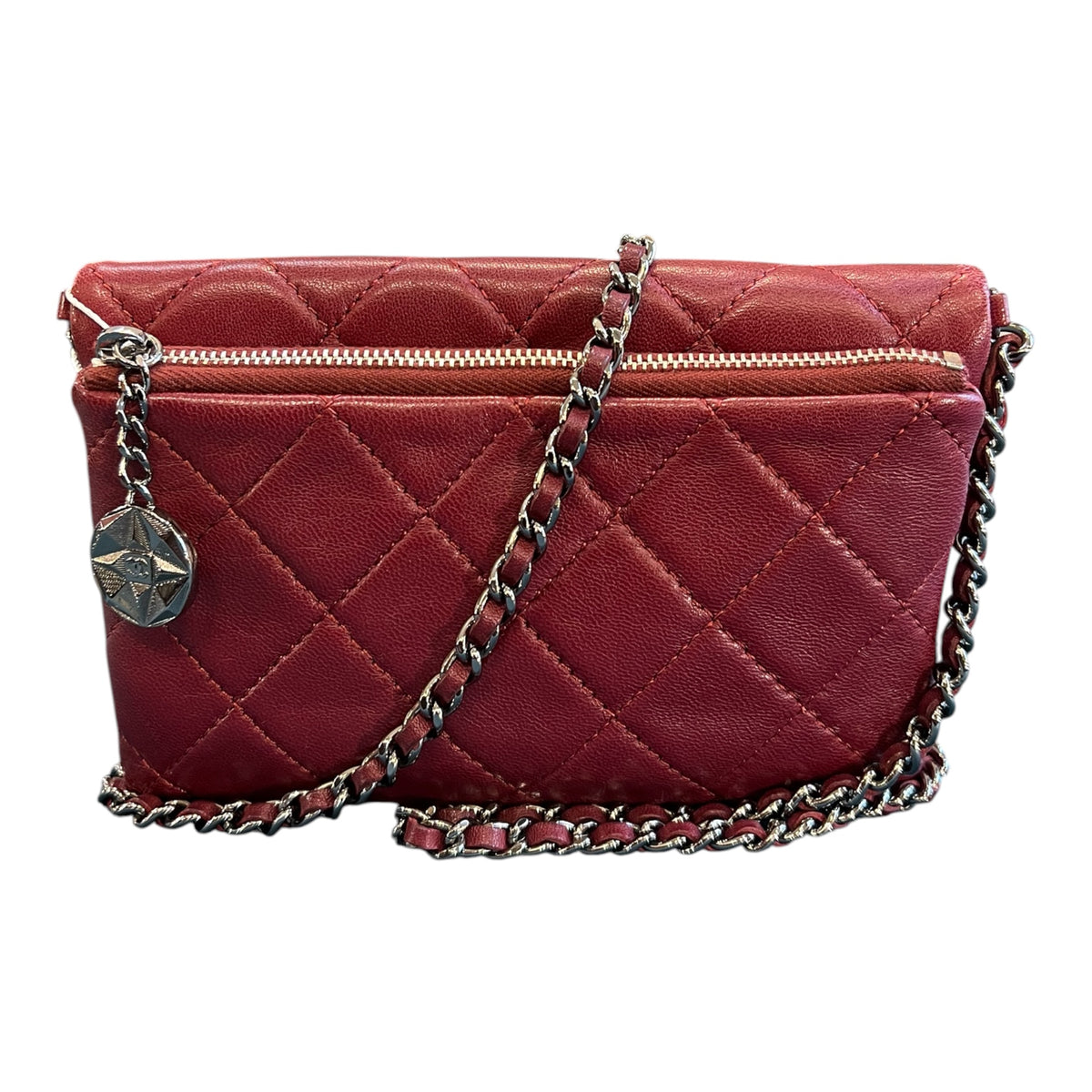 2012 Chanel Mini Lambskin Mineral Nights Flap