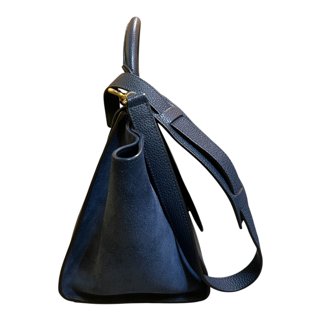 Céline Small Leather Trapeze Satchel